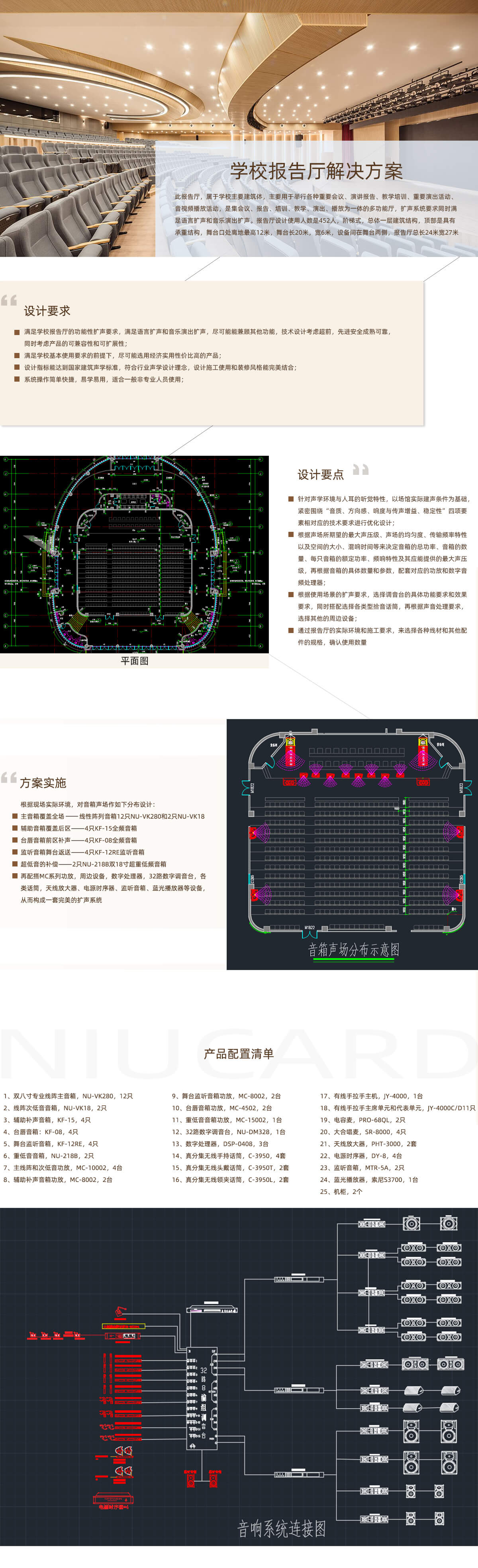 2022-6-20 學(xué)校報告廳解決方案